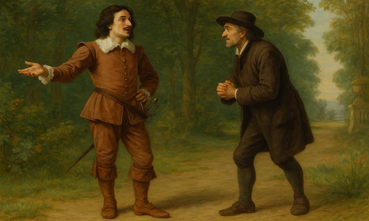 La scène d’exposition du Menteur de Corneille : analyse linéaire pour le bac de français
