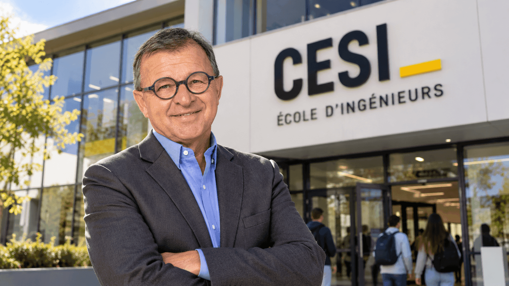 Portrait de Jean-Marc Ogier, directeur général de l'école d'ingénieurs CESI 