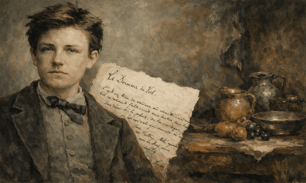 Analyse linéaire : Le Buffet de Rimbaud, Les Cahiers de Douai (1871)