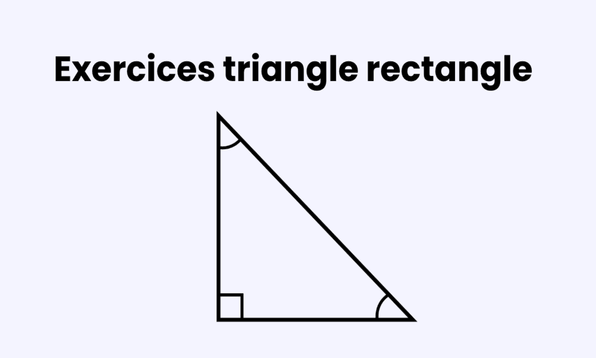 Exercices sur les triangles rectangles : entraînez-vous avec corrigés